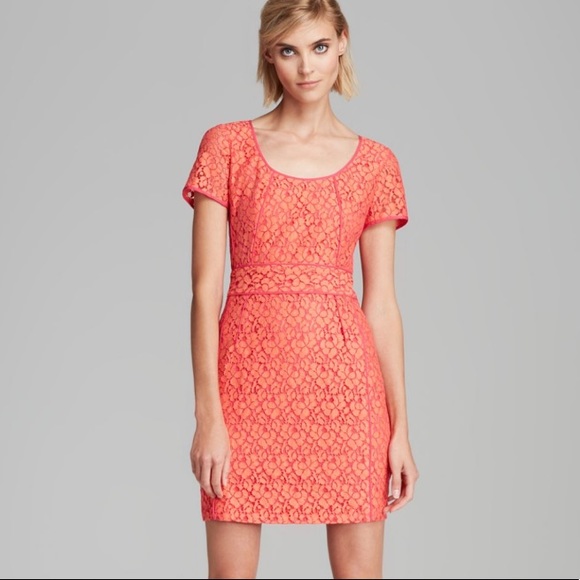 Marc By Marc Jacobs Dresses & Skirts - Marc by Marc Jacobs Luna Lace Dress in Vibrant Red